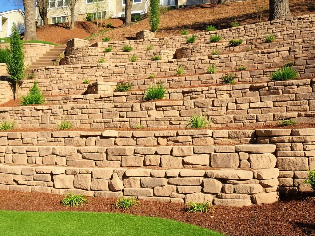 Retaining Walls by G&R Landscaping Services